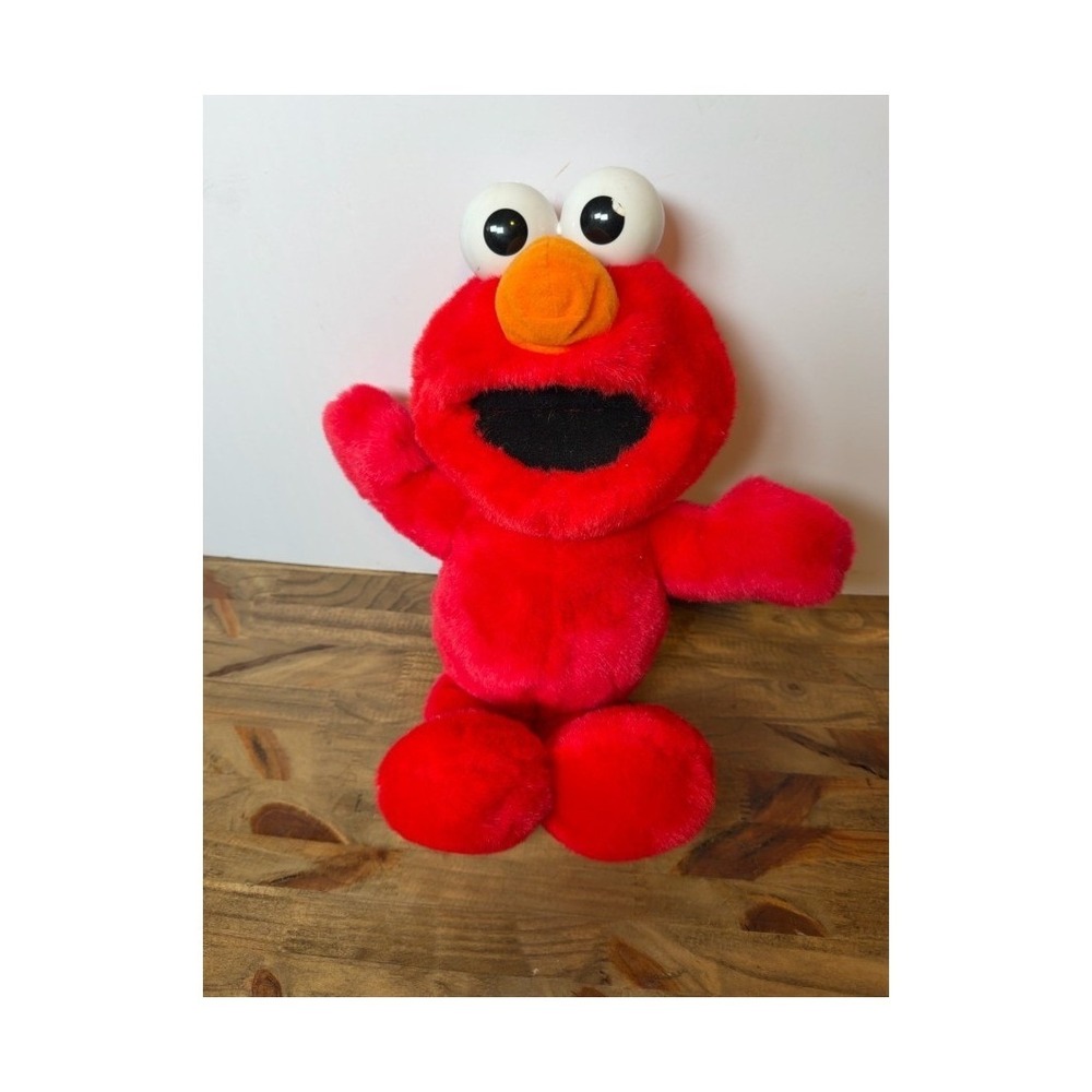 Vintage 1995 Tyco Tickle Me Elmo Plush Working Tested Sesame Street Jim Henson - Picture 1 of 5